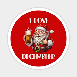 I Love Decembeer Magnet